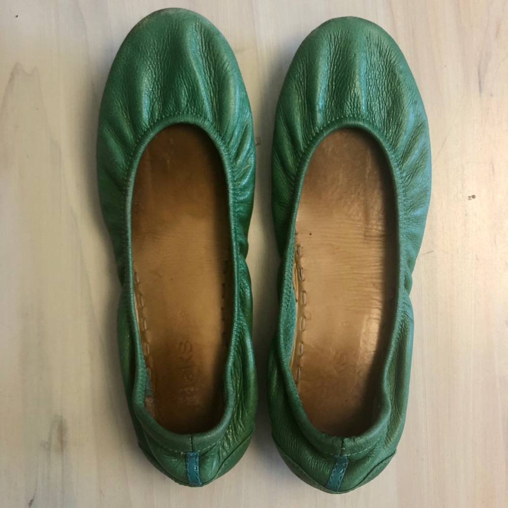Tieks Green Size 9